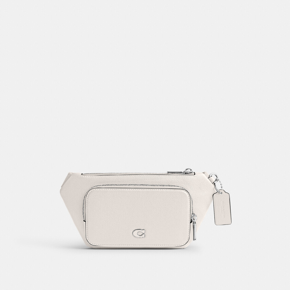 Coach Belt Bag With Signature Canvas Interior Detail